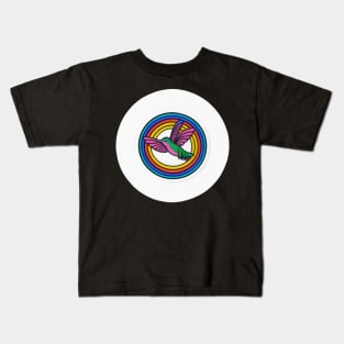 Hummingbird: Beautiful, Bright, & Colorful  | Kids T-Shirt